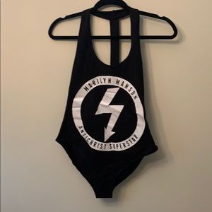 Killstar Marilyn Manson no salvation bodysuit